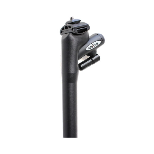 INTERLOCK Sattelstütze + Schloss 27,2mm / 300mm / Farbe Schwarz