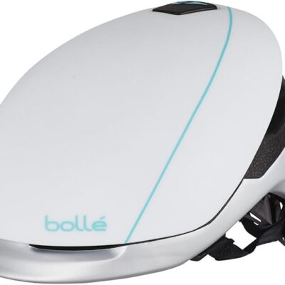 BOLLE MESSENGER STANDARD 58-62cm white&silver
