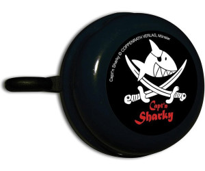 BIKE FASHION CAPT'N SHARKY Klingel Schwarz