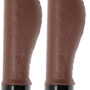 CON-TEC TOUR EXCLUSIVE Ergonomische Fahrradgriffe brown/braun