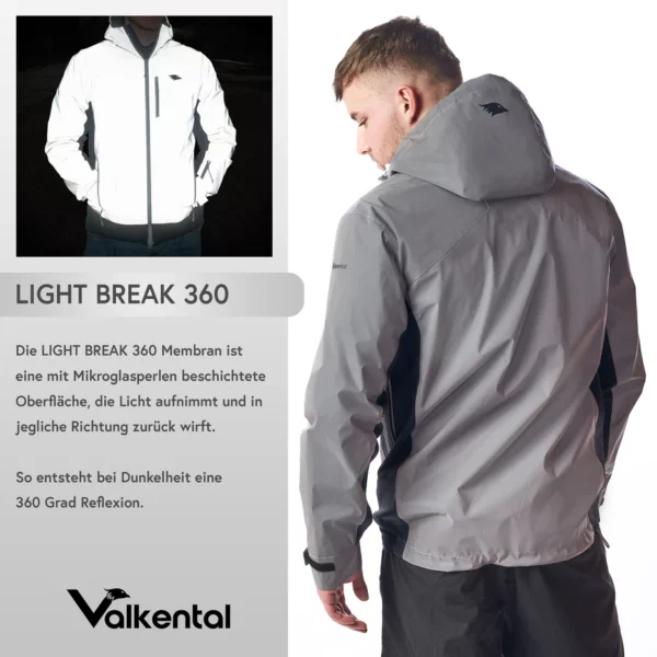 Reflektierende Funktionsjacke - Herren – Bild 2
