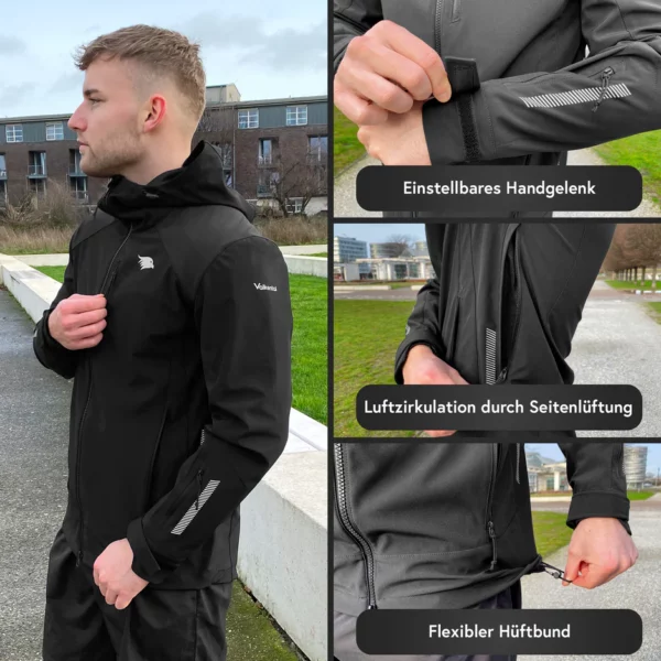 Reflektierende Funktionsjacke - Herren – Bild 4