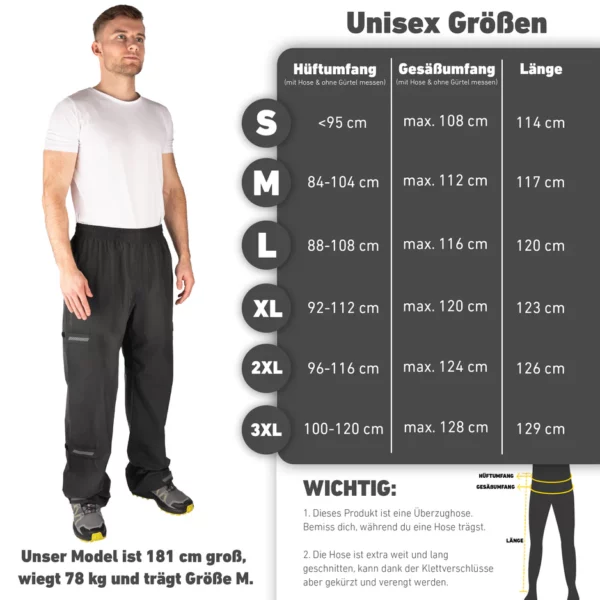 ULTIMATE BIKE PANT | Reflektierend & Wasserdicht | UNISEX – Bild 6