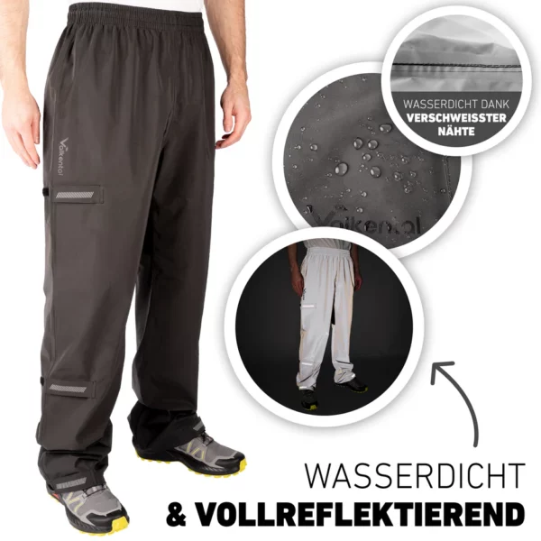 ULTIMATE BIKE PANT | Reflektierend & Wasserdicht | UNISEX – Bild 2