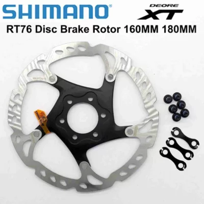 SHIMANO DISC BRAKE ROTOR SM-RT76 180mm DEORE XT