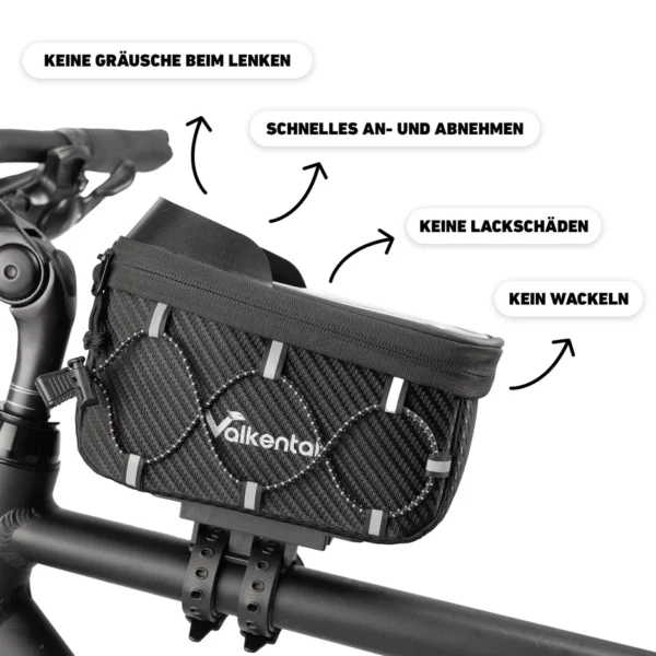 Frame Bag – Oberrohrtasche mit innovativem Adapter – Bild 6