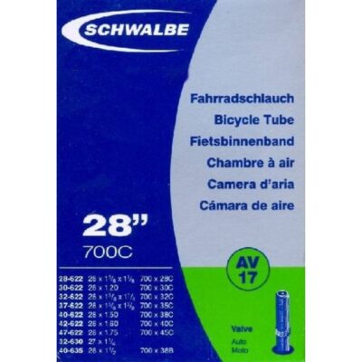 SCHWALBE Schlauch 28 Zoll 700c AV17 40mm