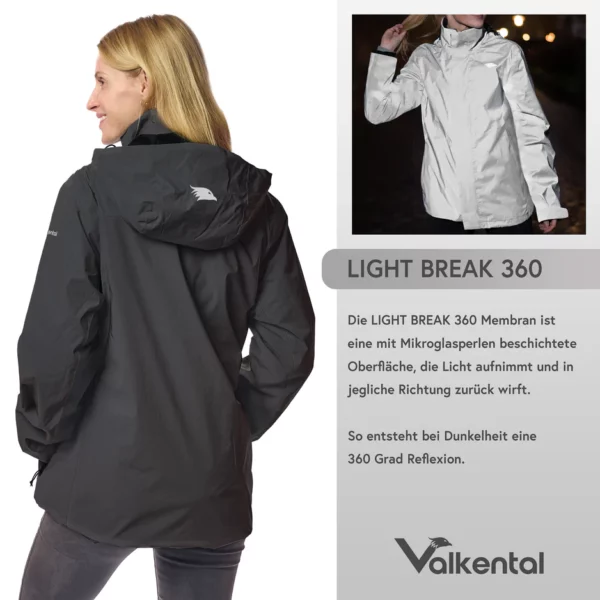 3in1 Smart Jacket - Wasserdichte Jacke mit Fleece Zipp-In - Damen – Bild 6