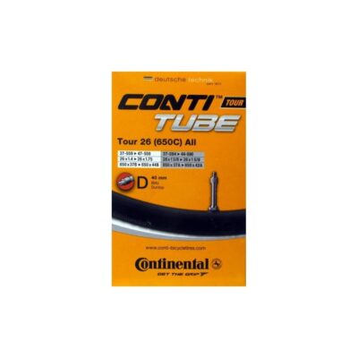 CONTINENTAL Fahrradschlauch TOUR (650c) All S 42mm
