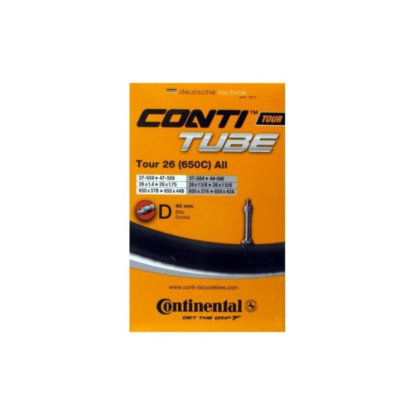 CONTINENTAL Fahrradschlauch TOUR (650c) All S 42mm