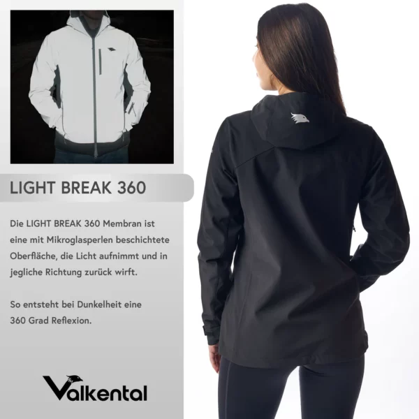 Reflektierende Funktionsjacke - Damen – Bild 2