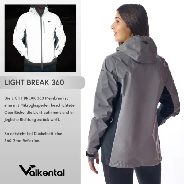 Reflektierende Funktionsjacke - Damen – Bild 3