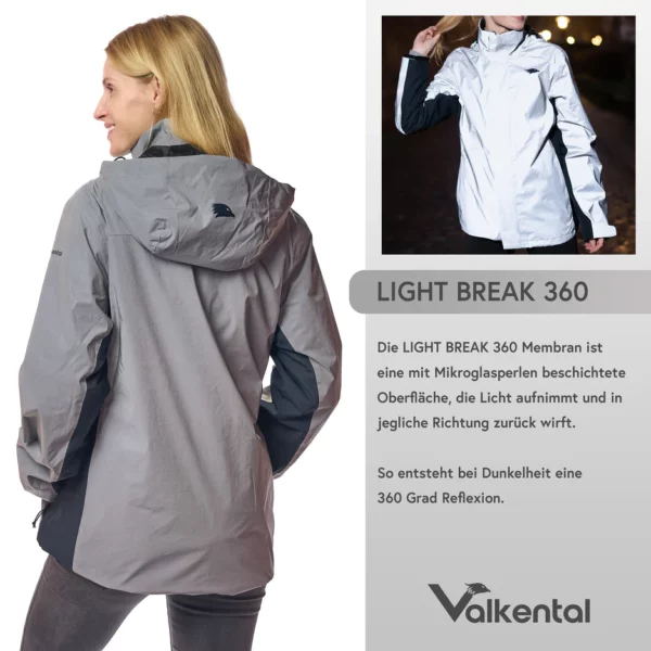 3in1 Smart Jacket - Wasserdichte Jacke mit Fleece Zipp-In - Damen – Bild 2