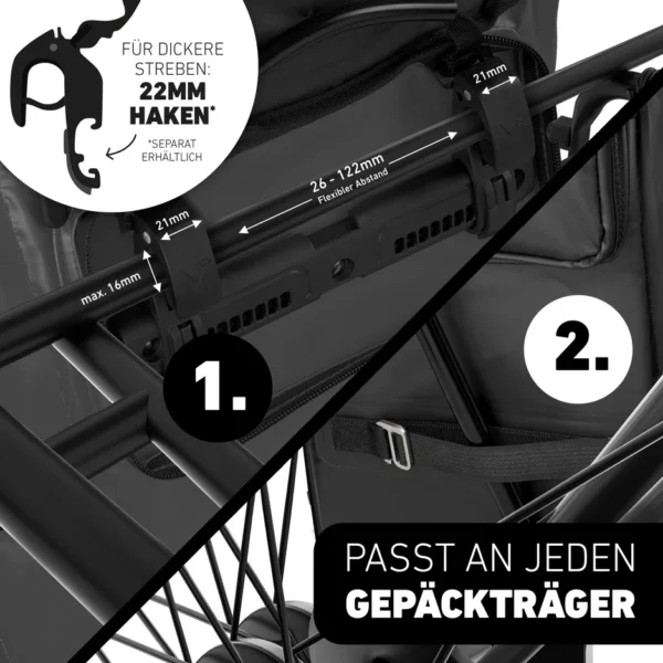 ValkOne Light - 3in1 Fahrradtasche - perfekt für deinen Alltag! – Bild 4