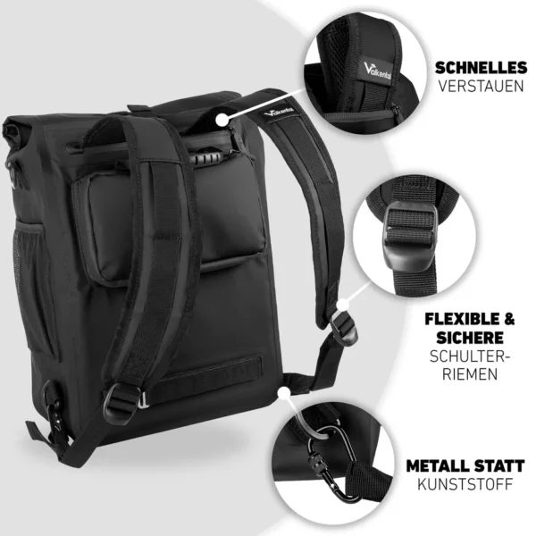 ValkOne Light - 3in1 Fahrradtasche - perfekt für deinen Alltag! – Bild 3