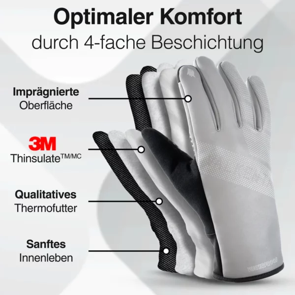 GloRider V2 Ultra - Wasserdichter Winterhandschuh mit 3M Isolation – Bild 2