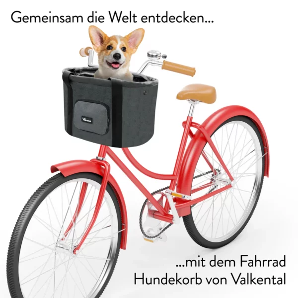 Fahrradkorb für Hunde - Medium – Bild 2