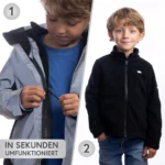 3in1 Smart Jacket - Reflektierende Jacke mit Fleece Zipp-In für Jungen & Mädchen – Bild 3
