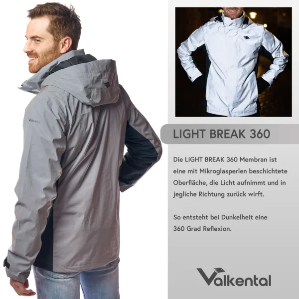 3in1 Smart Jacket - Wasserdichte Jacke mit Fleece Zipp-In - Herren – Bild 2