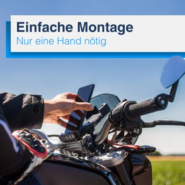PhoneFix - Fahrrad Handyhalterung zum Befestigen am Lenker – Bild 5