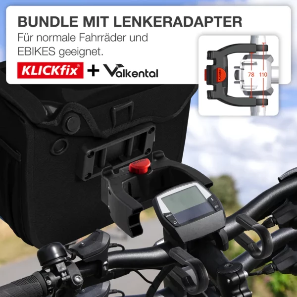 Front Pack - Robuste & wasserdichte Lenkertasche – Bild 3