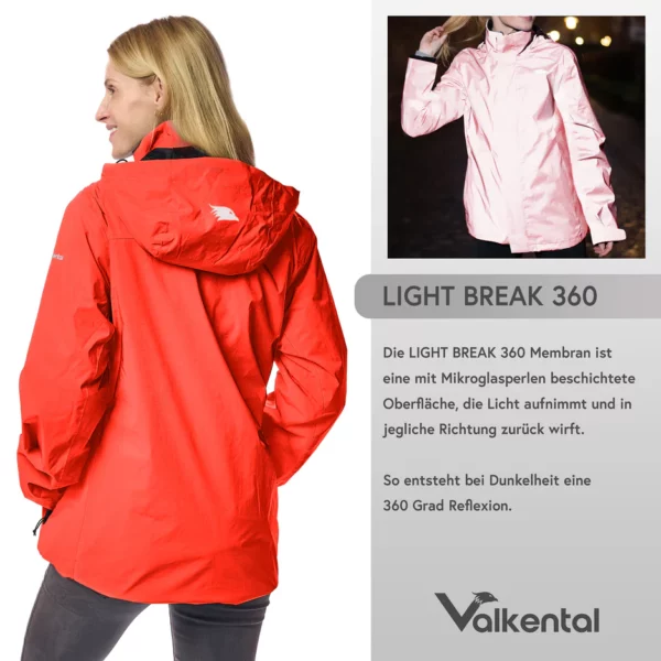3in1 Smart Jacket - Wasserdichte Jacke mit Fleece Zipp-In - Damen – Bild 9