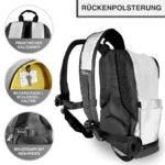 Reflektierender Kinderrucksack für Schule und Kindergarten – Bild 4