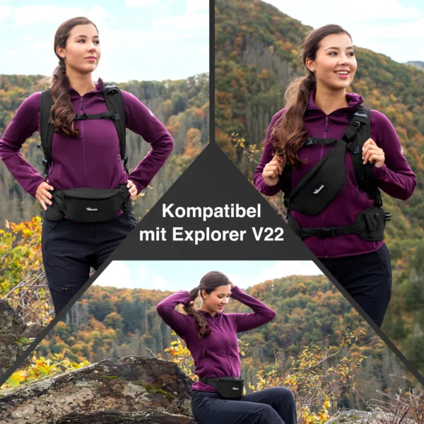 Sling Bag - Umhängetasche kompatibel mit Explorer V22 – Bild 3