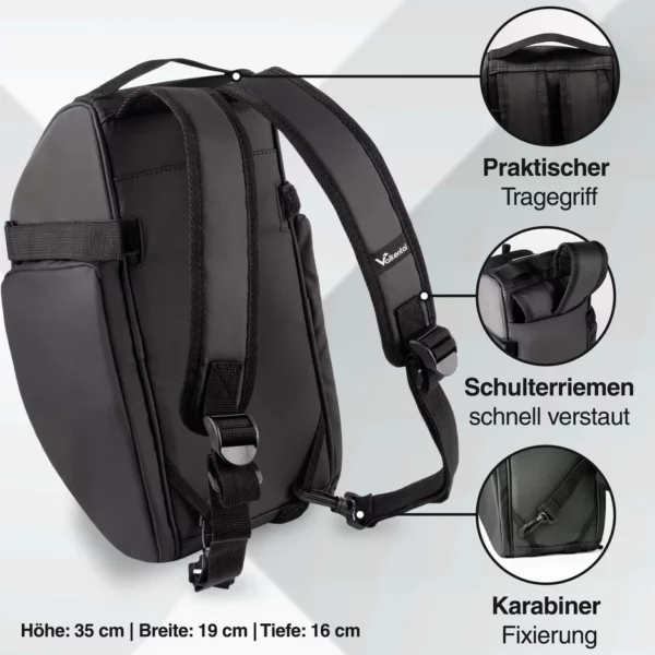 Trunk Bag - Aufliegende Gepäckträgertasche mit Rucksackfunktion – Bild 6
