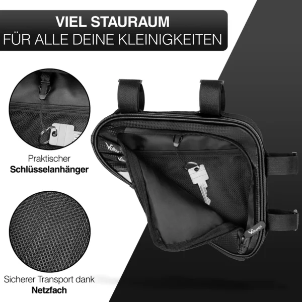 Triangle Bag - Praktische Rahmentasche mit viel Platz – Bild 4