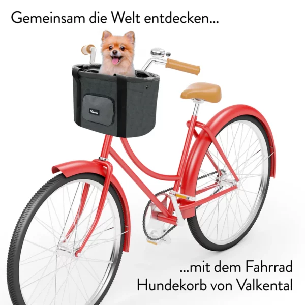 Fahrradkorb für Hunde - Small – Bild 2